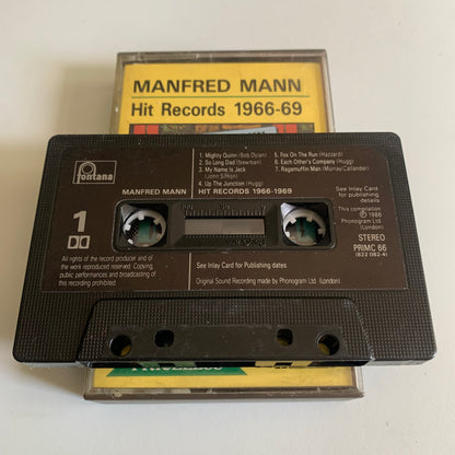 Manfred Mann - Hit Records 1966-1969 - 1986 Occasion