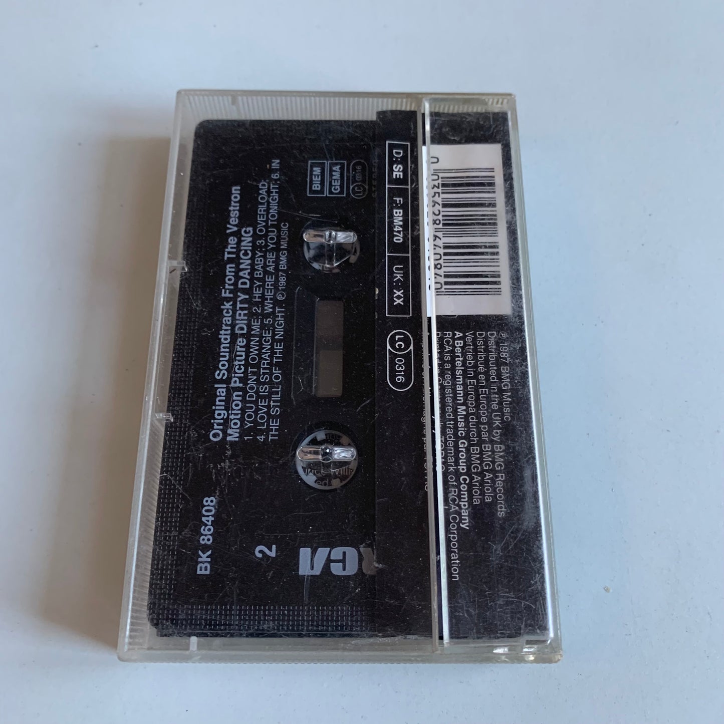 Dirty Dancing (Original Soundtrack From The Vestron Motion Picture) - 1987 Occasion