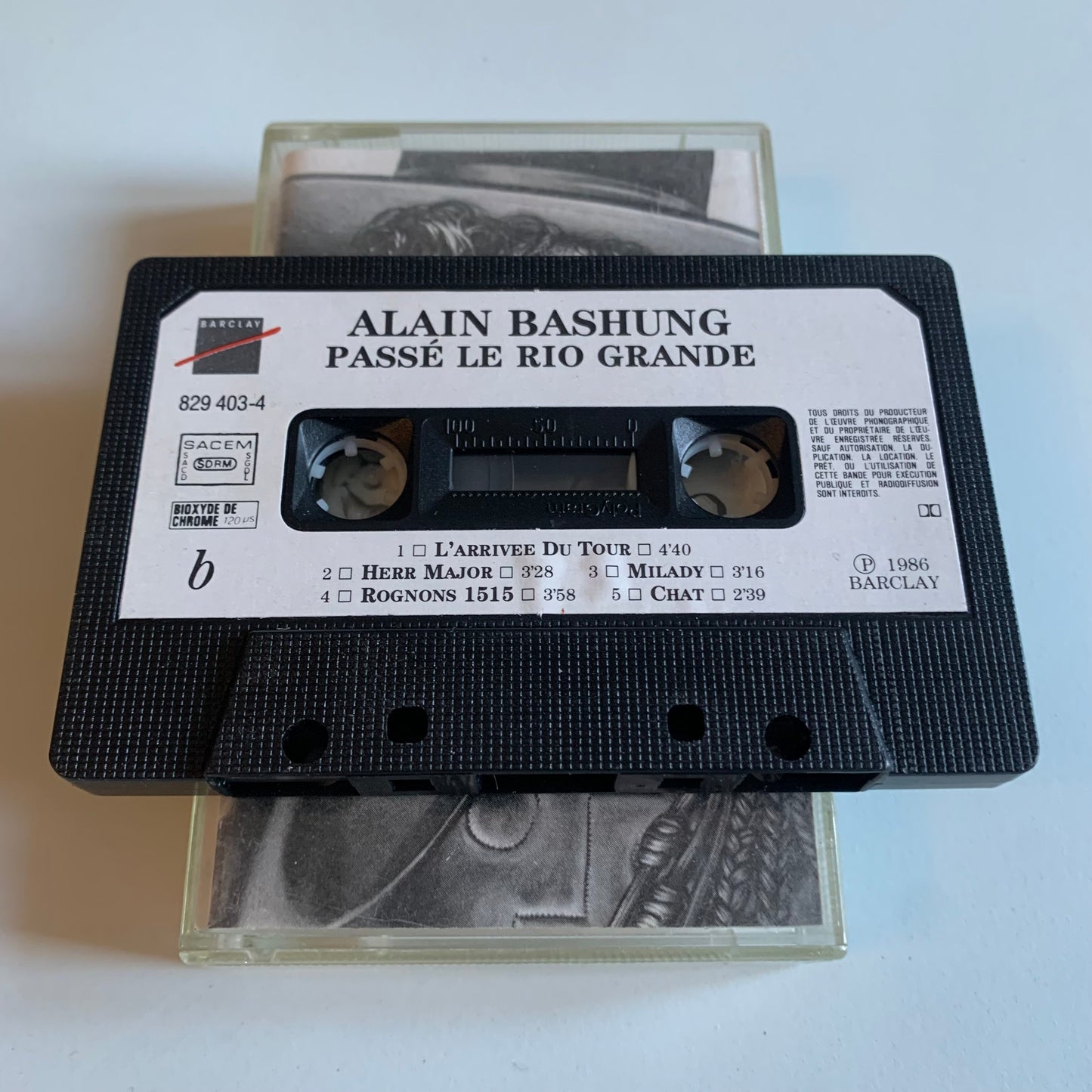 Alain Bashung - Passé Le Rio Grande - 1986