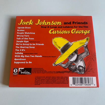 CD - Jack Johnson - Sing-A-Longs And Lullabies For The Film Curious George - 2006