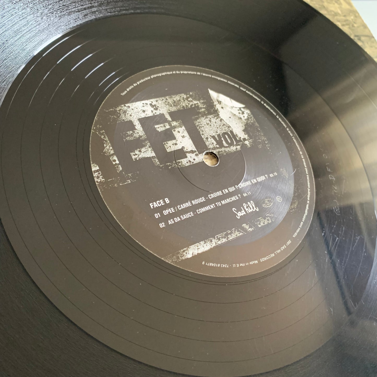 Compilation - Sad Street Vol. 1 - Double LP 2001