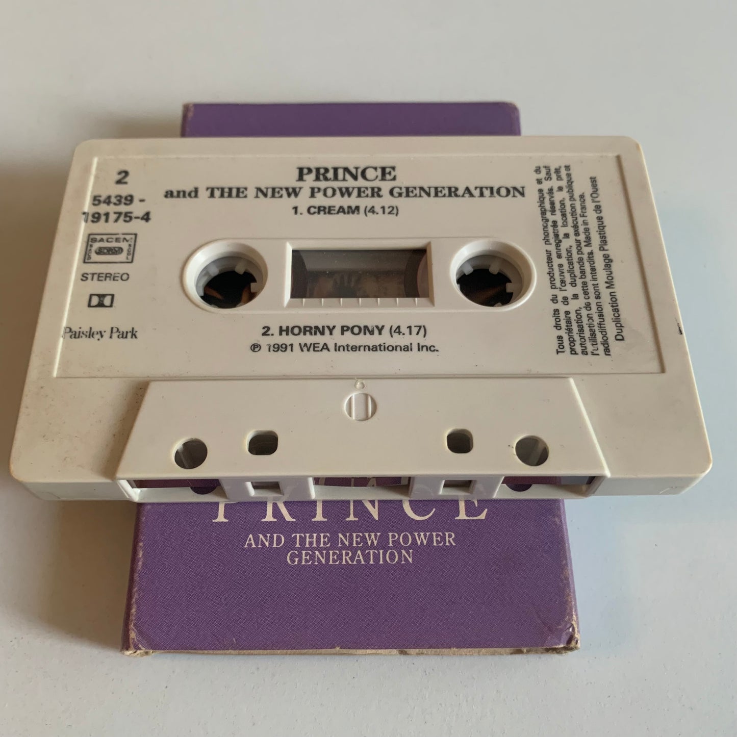 Prince - Cream - Single 1991 Occasion