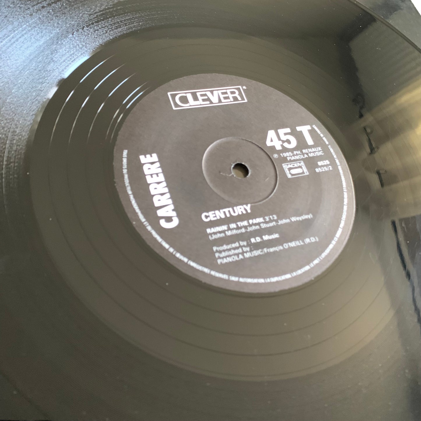 Century - Lover Why - Single 1985