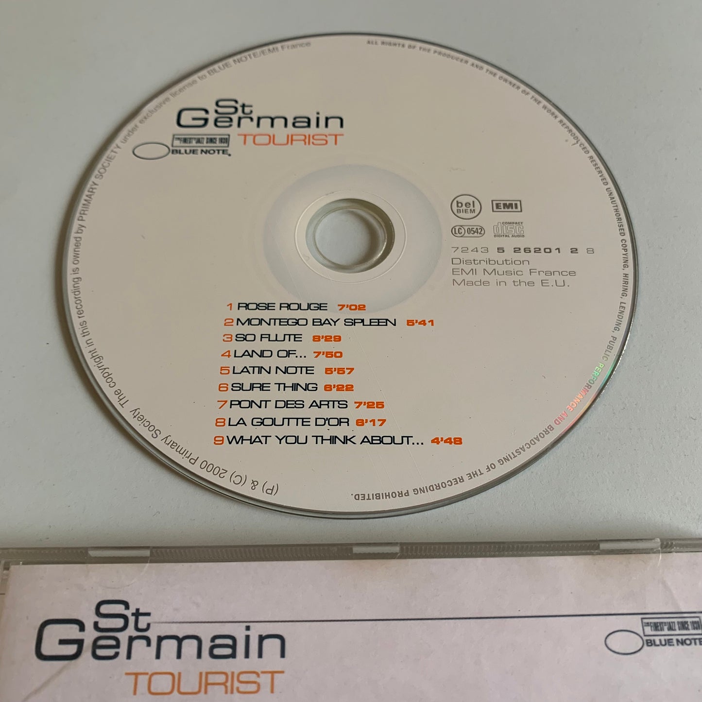 CD - St Germain - Tourist - Occasion