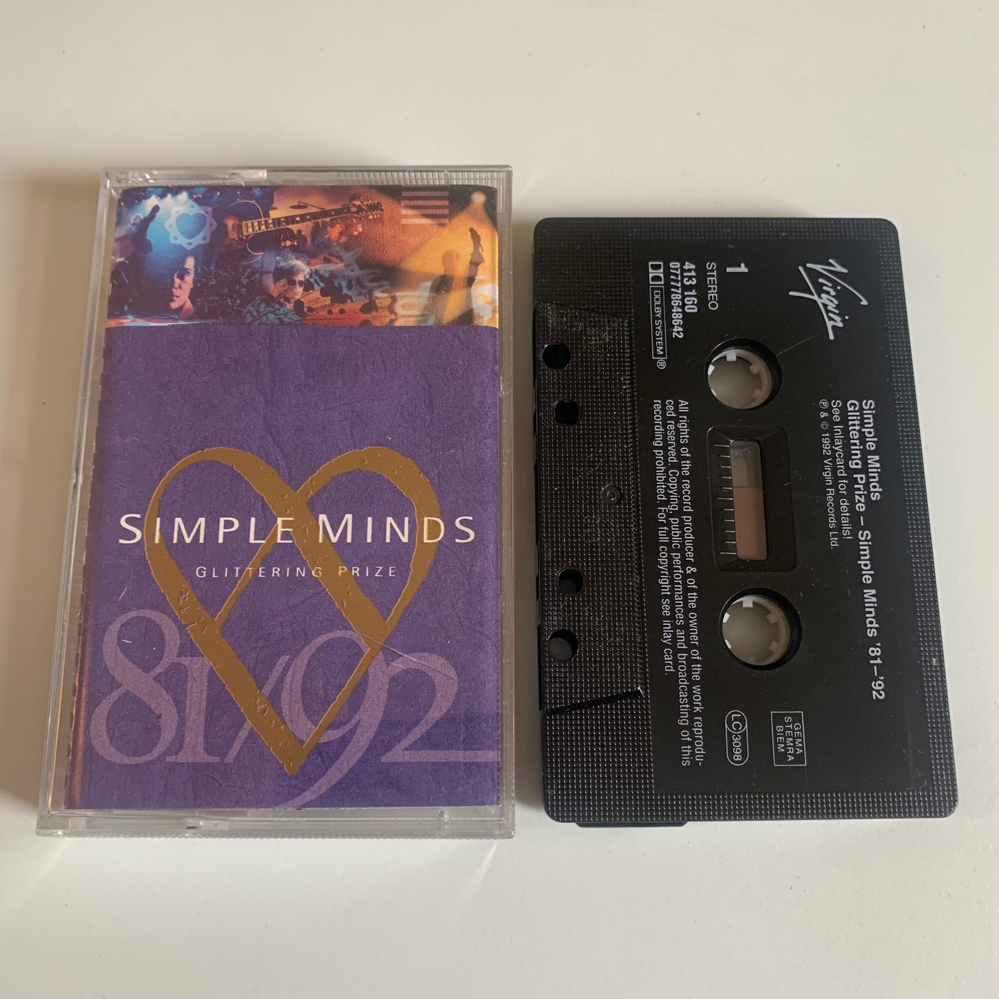 Simple Minds - Glittering Prize 81/92 - 1992 Occasion