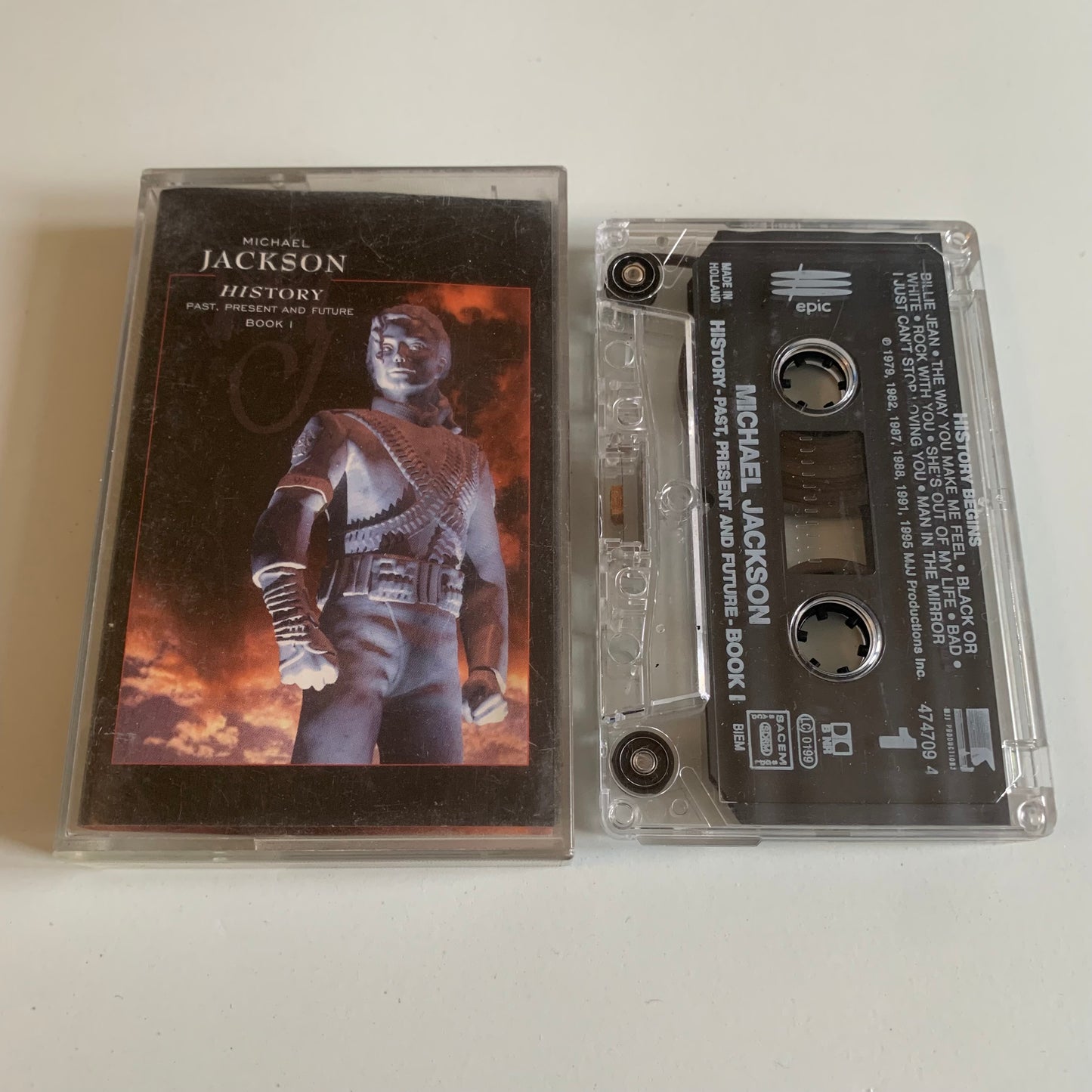 Michael Jackson - HIStory - Past, Present And Future - Book I - 1995