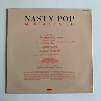 Nasty Pop - Mistaken I. D. - LP 1977