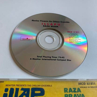 CD - Illapu - Volume 2. Raza Brava - 1986