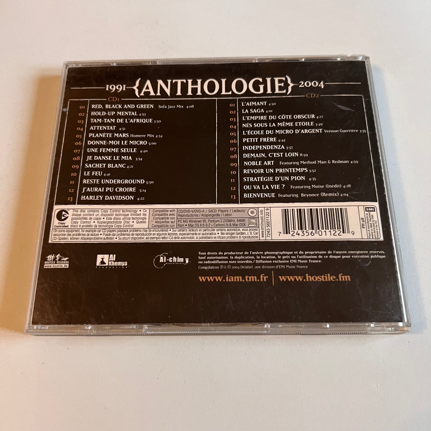 CD - IAM - Anthologie 1991-2004 - 2004