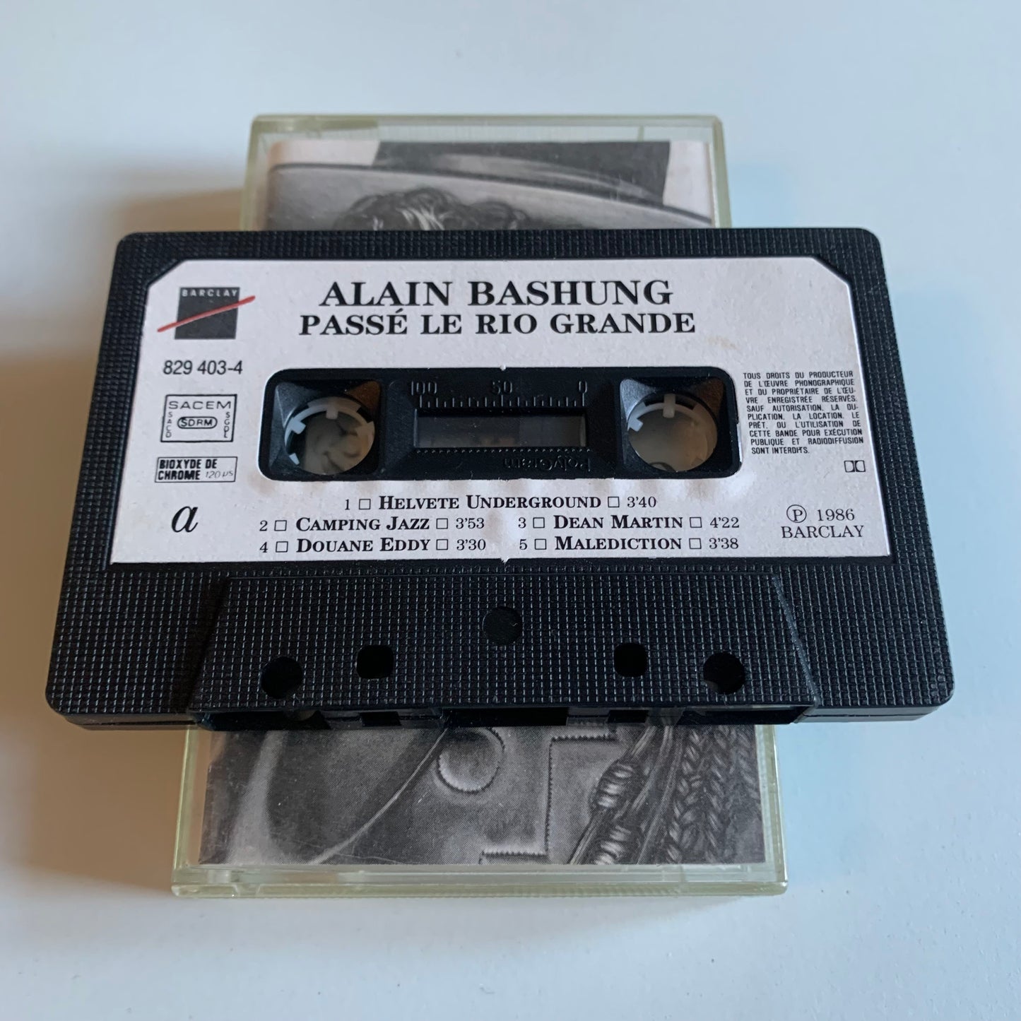 Alain Bashung - Passé Le Rio Grande - 1986