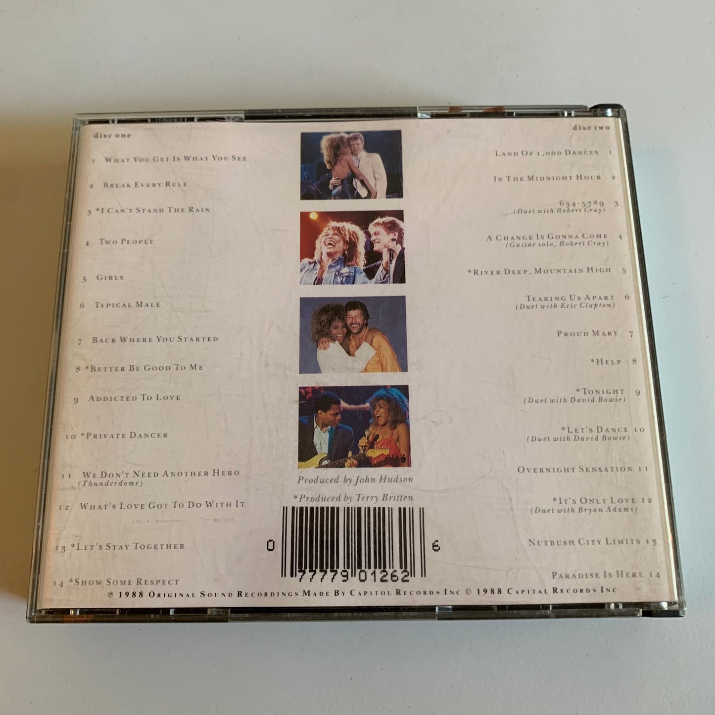 CD - Tina Turner - Tina Live In Europe - 1988 Occasion