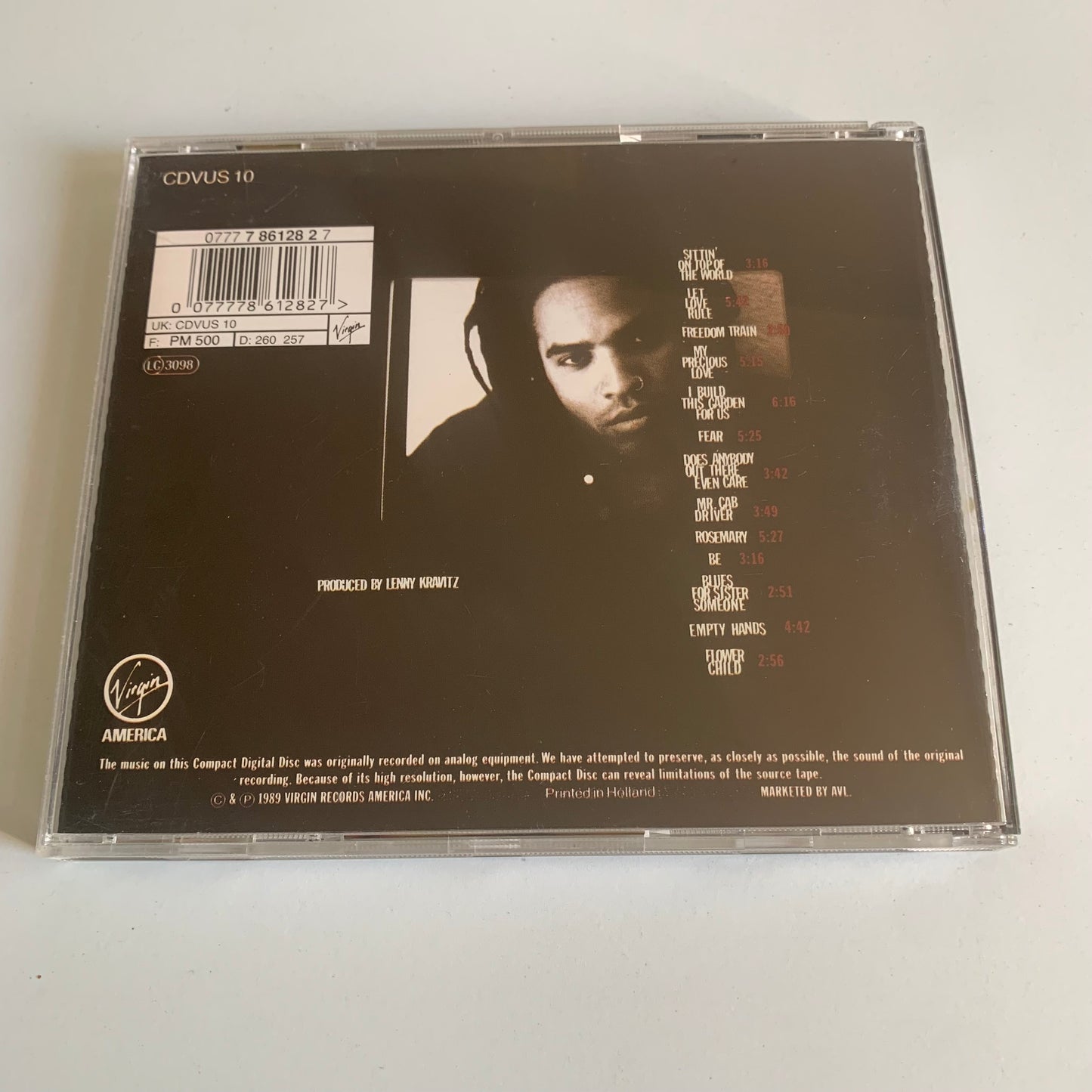 Lenny Kravitz - Let Love Rule - Occasion