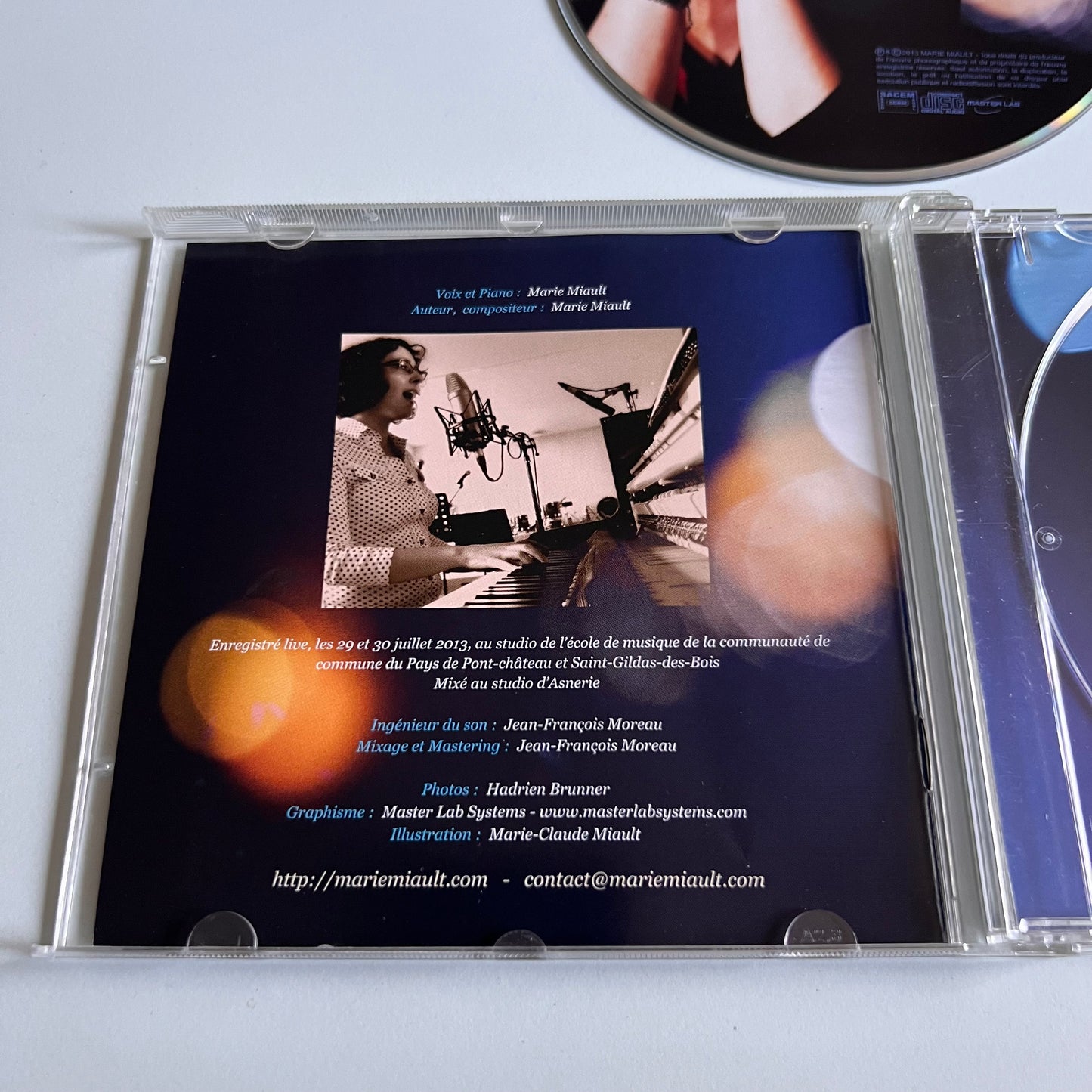 CD - Marie Miault - Before And After - 2013