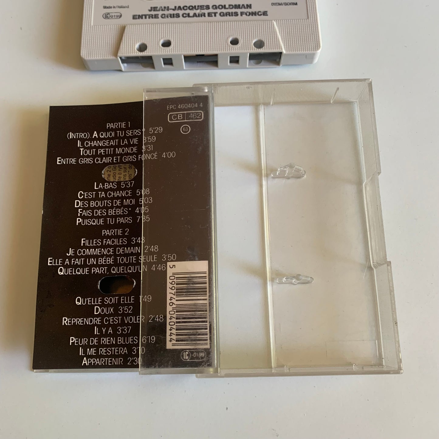 Jean-Jacques Goldman - Entre Gris Clair Et Gris Foncé - 1987 Occasion