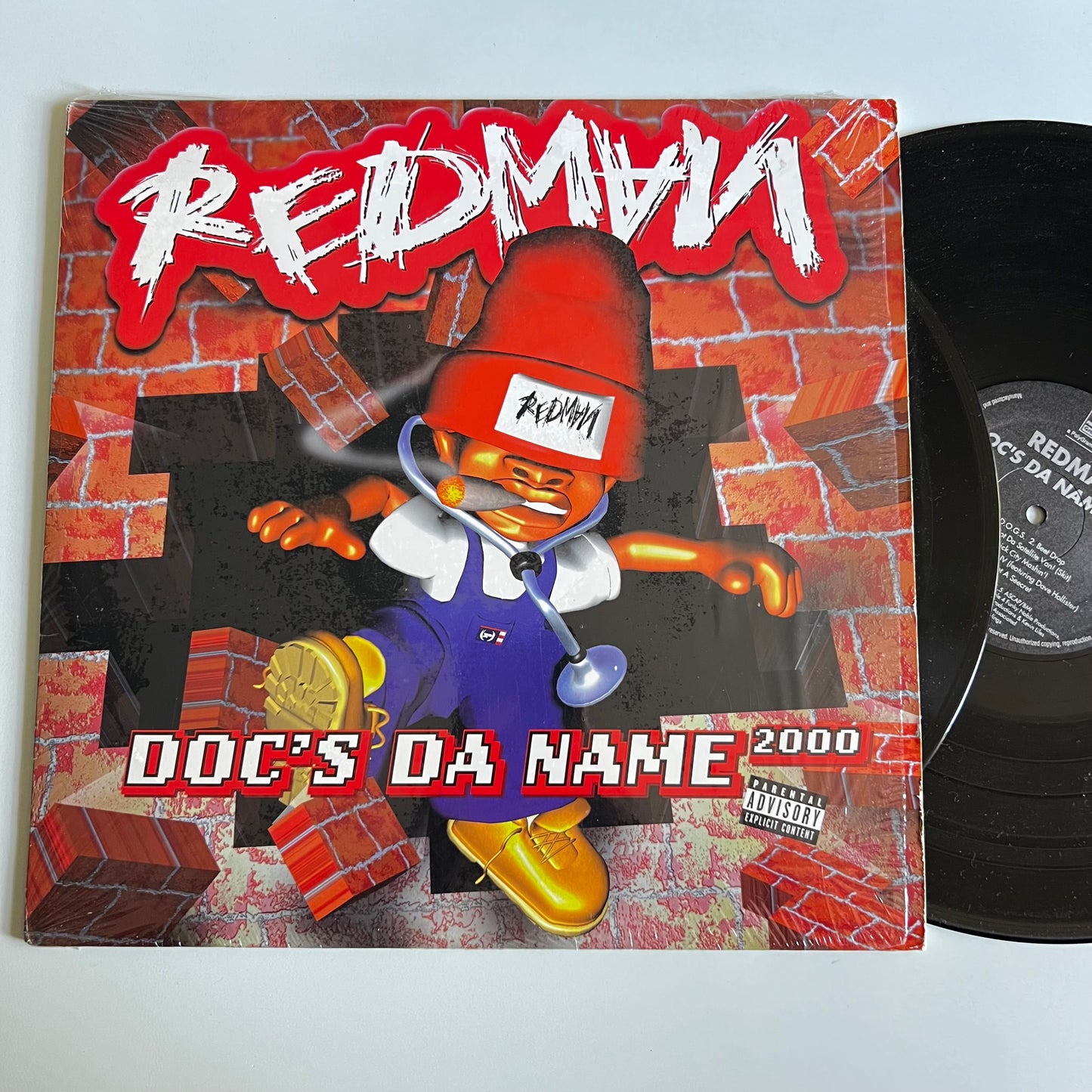 Redman - Doc's Da Name 2000 - OG Double LP 1998