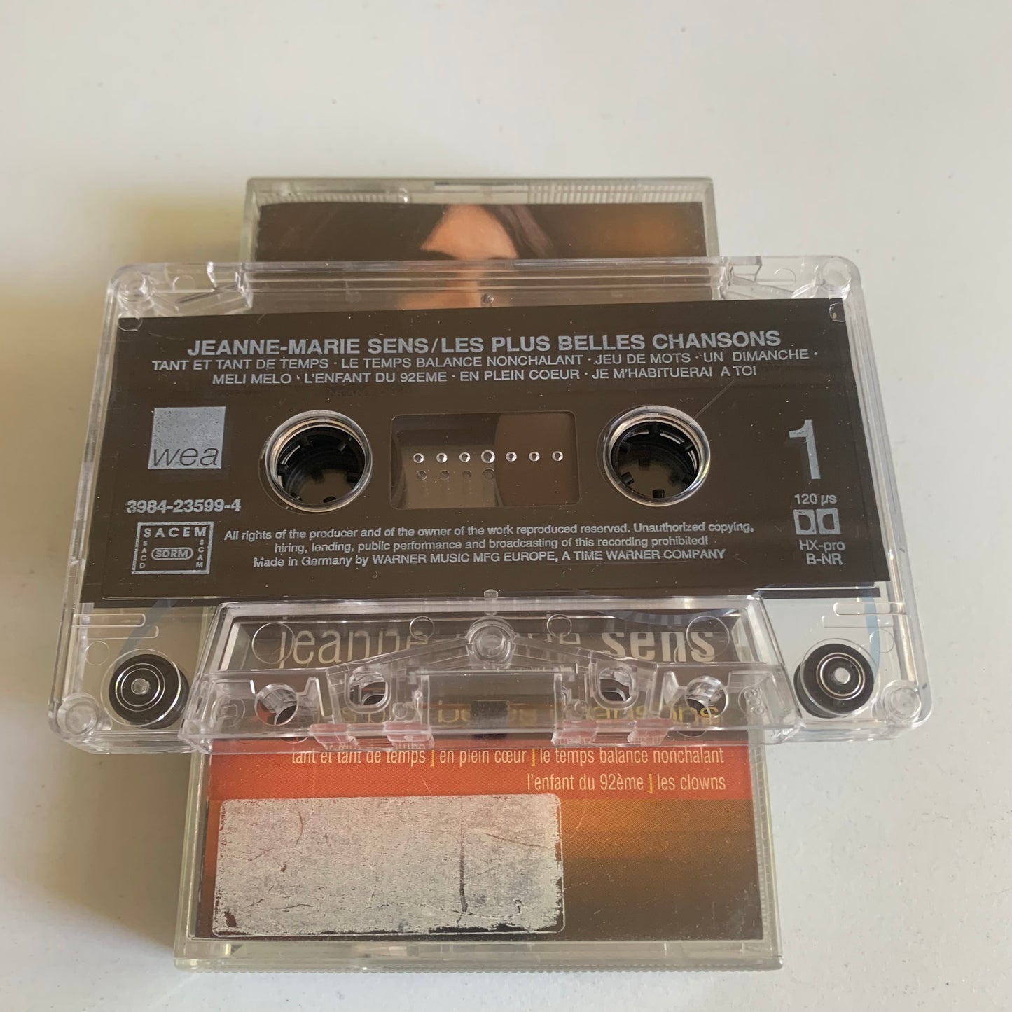 Jeanne-Marie Sens - Les Plus Belles Chansons - 1998 Occasion