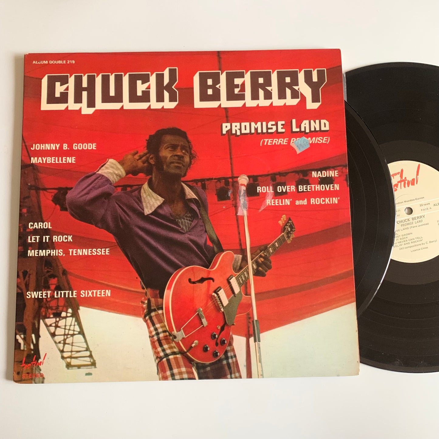 Chuck Berry - Promise Land (Terre Promise) - Double LP 1976 Occasion