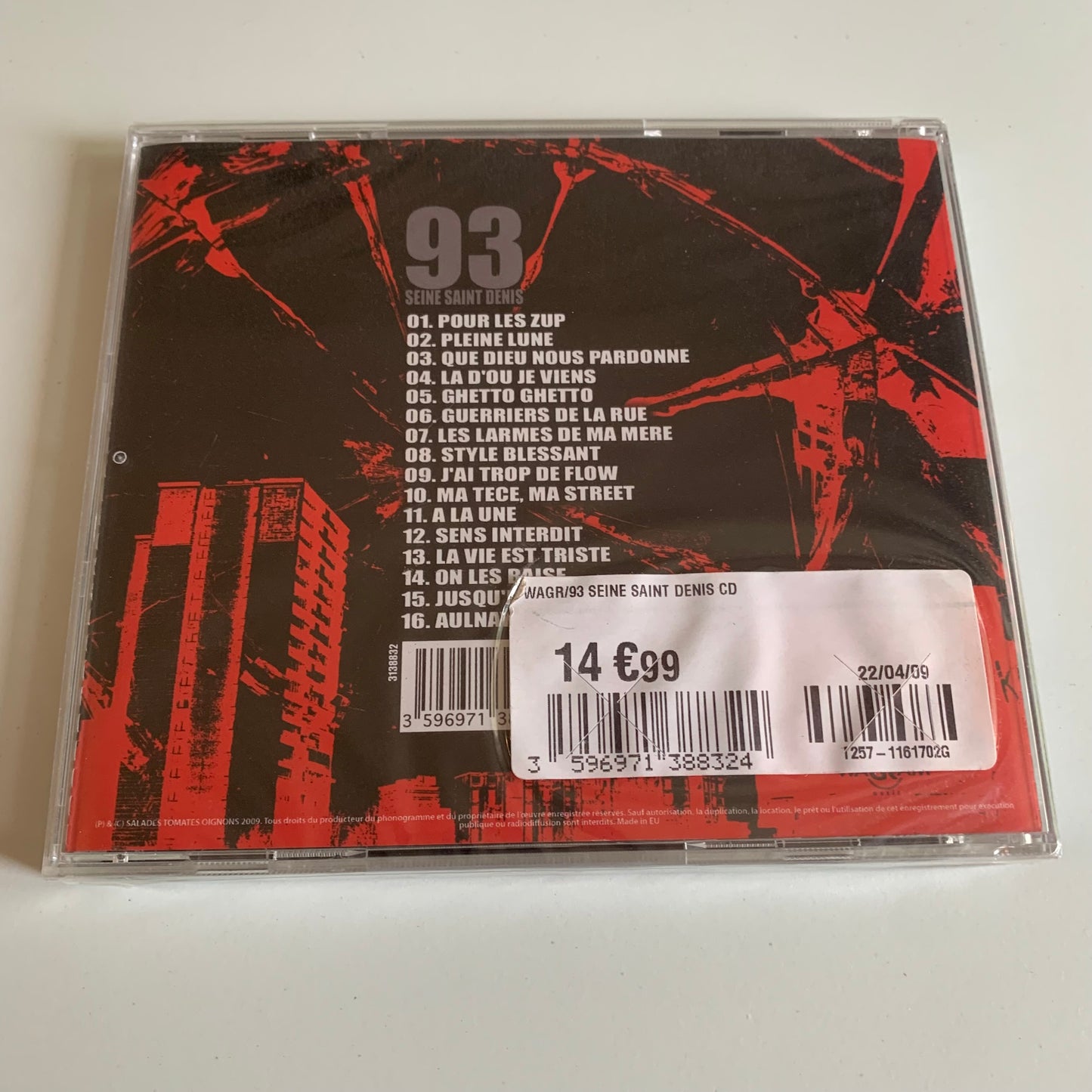 Variétés - 93 Seine Saint Denis - 2009 Neuf sous Blister