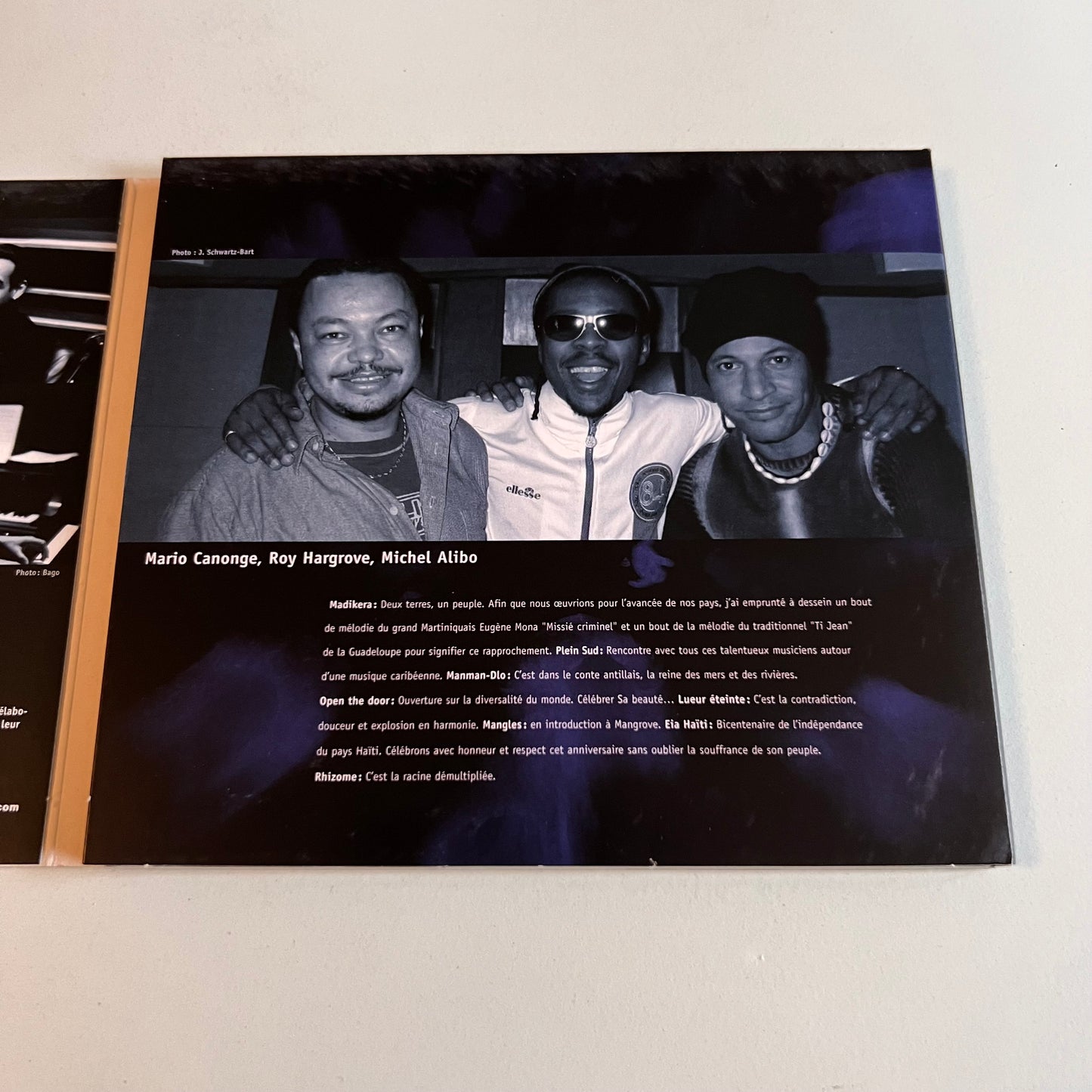 CD - Mario Canonge - Roy Hargrove - Richard Bona - Rhizome - 2004