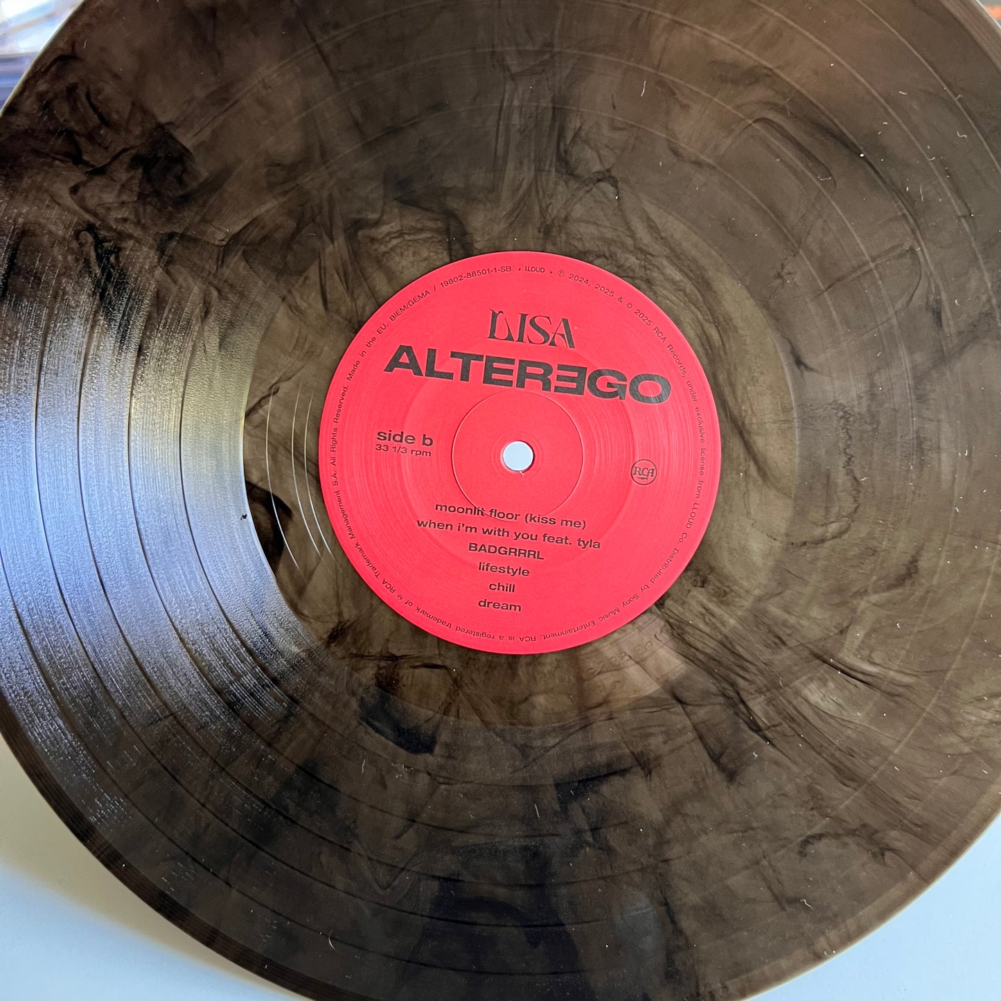 Lisa - Alter Ego - Black Marbled - LP 2025