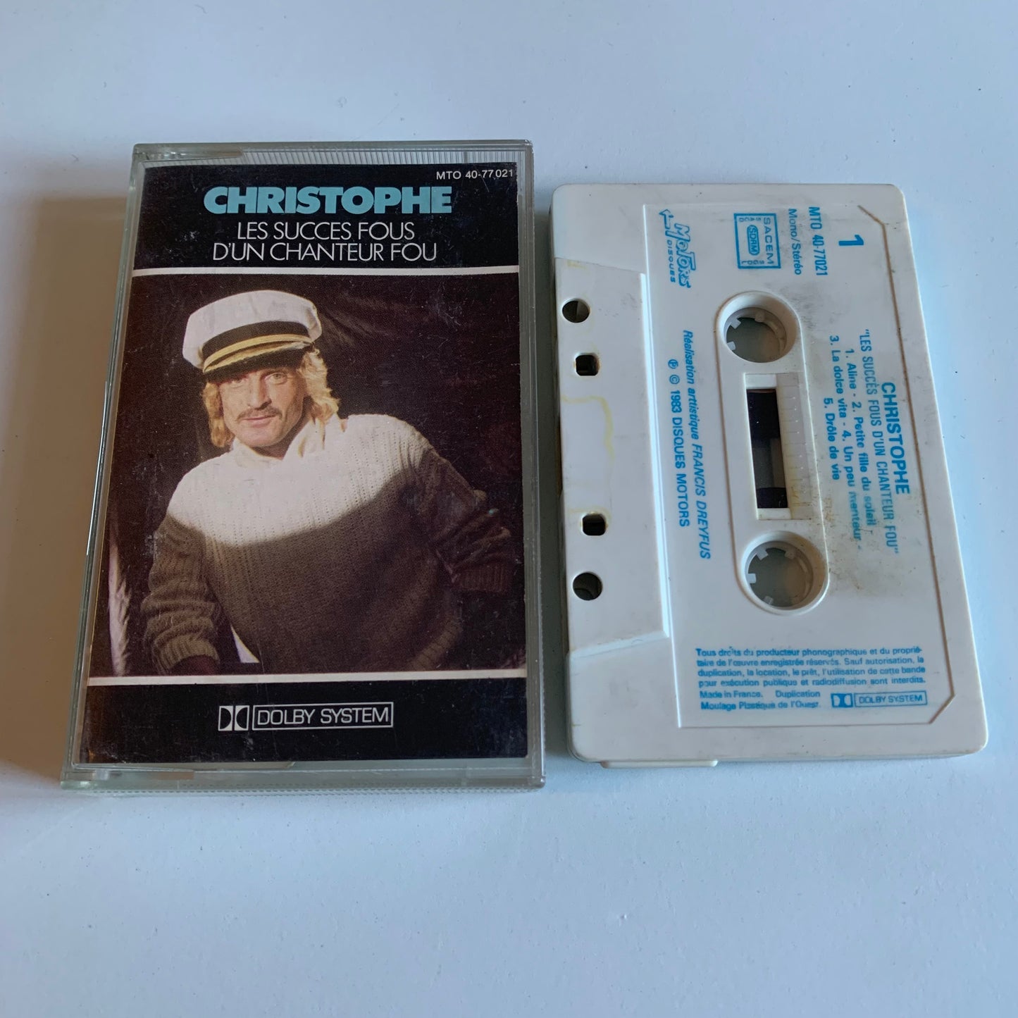 Christophe - Les Succès Fous D'un Chanteur Fou - 1983