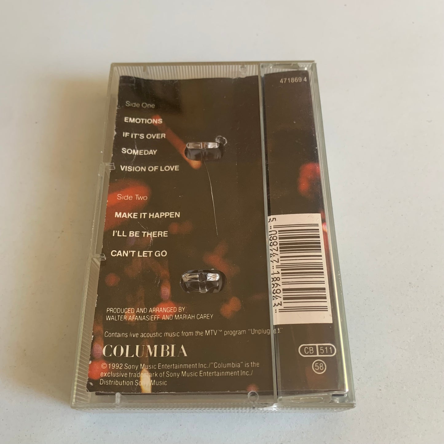 Mariah Carey - MTV Unplugged EP - 1992 Occasion