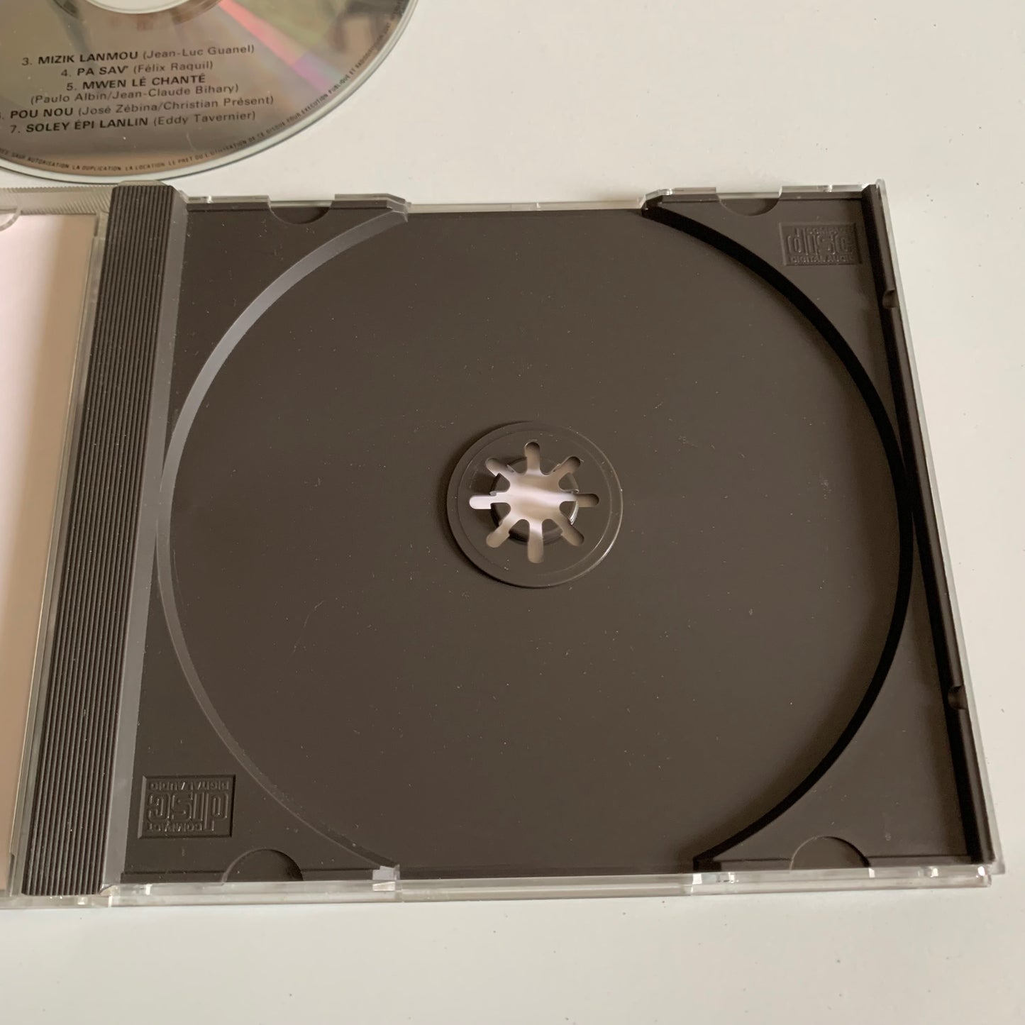 CD - Backline - Michel Linerol - Le Ou Ni An Vakans - Occasion