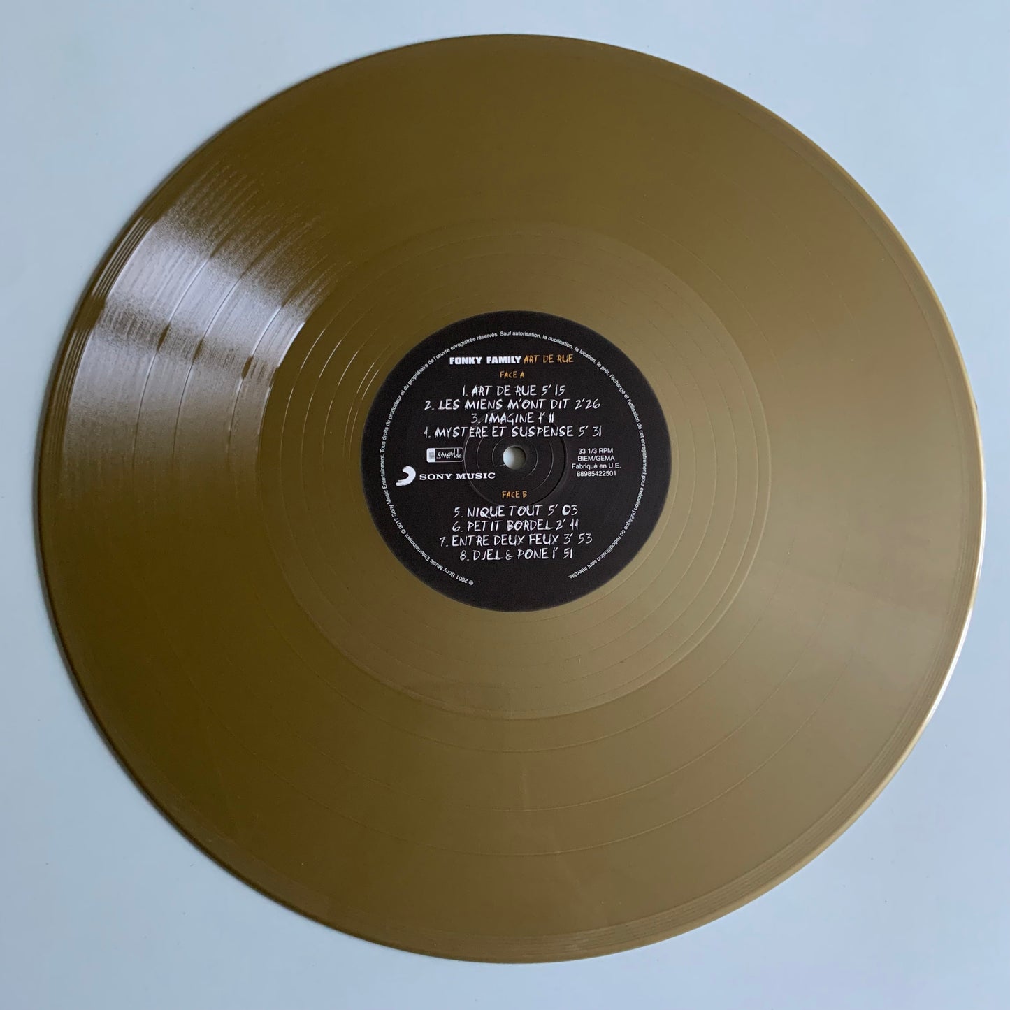 Fonky Family - Art De Rue - Double LP 2017 - Occasion