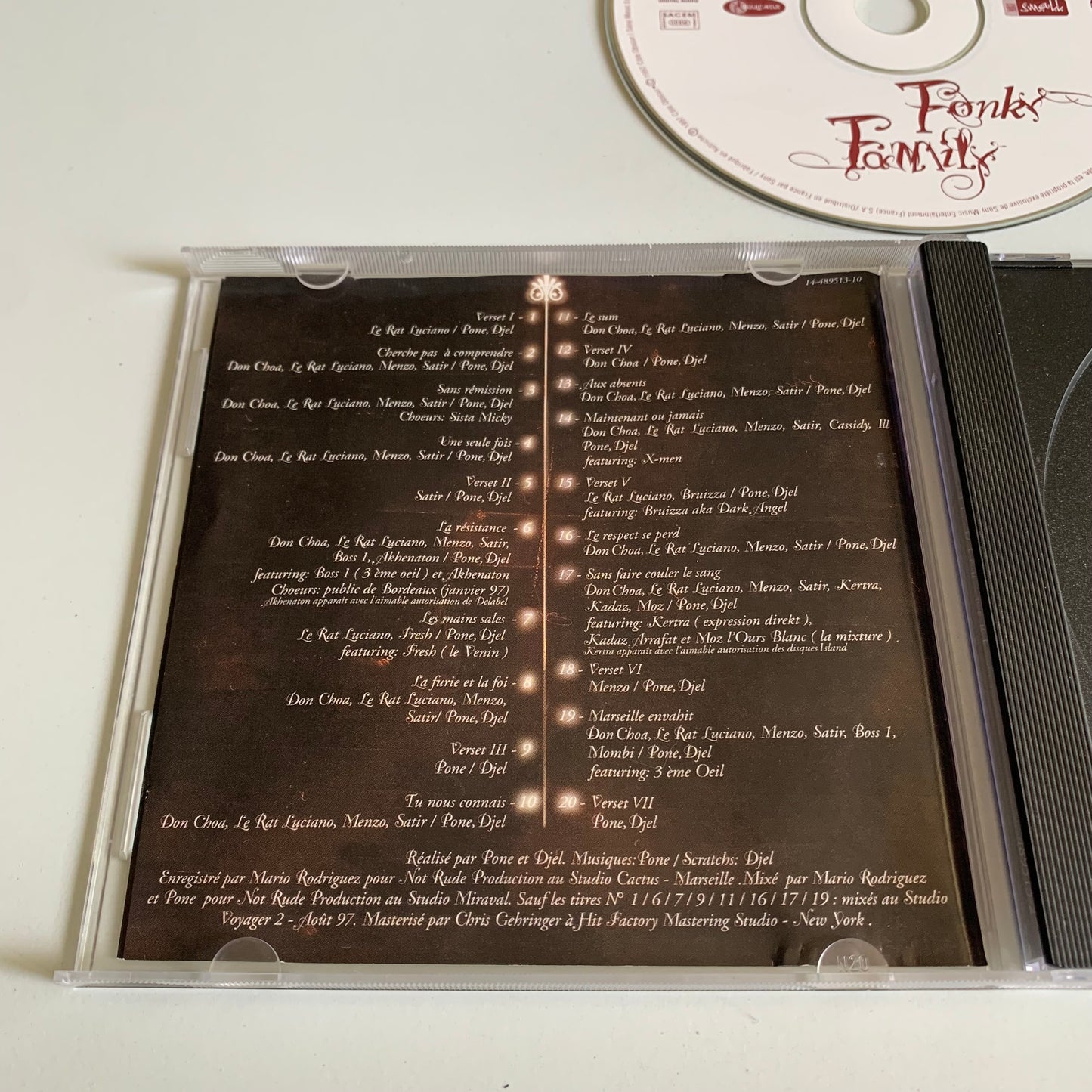 Fonky Family - "Si Dieu Veut" - 1997/1998 Occasion