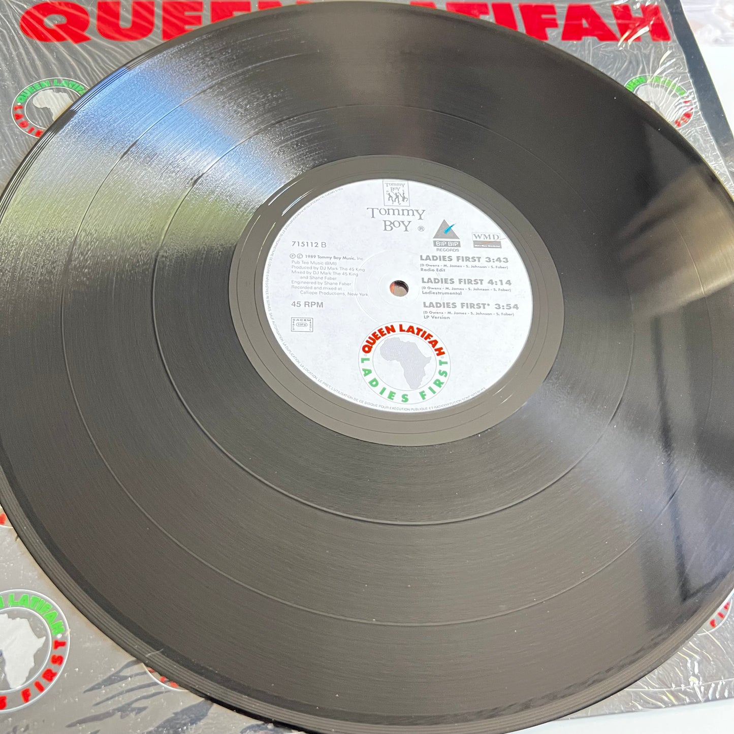 Queen Latifah - Monie Love - Ladies First - Single 1989