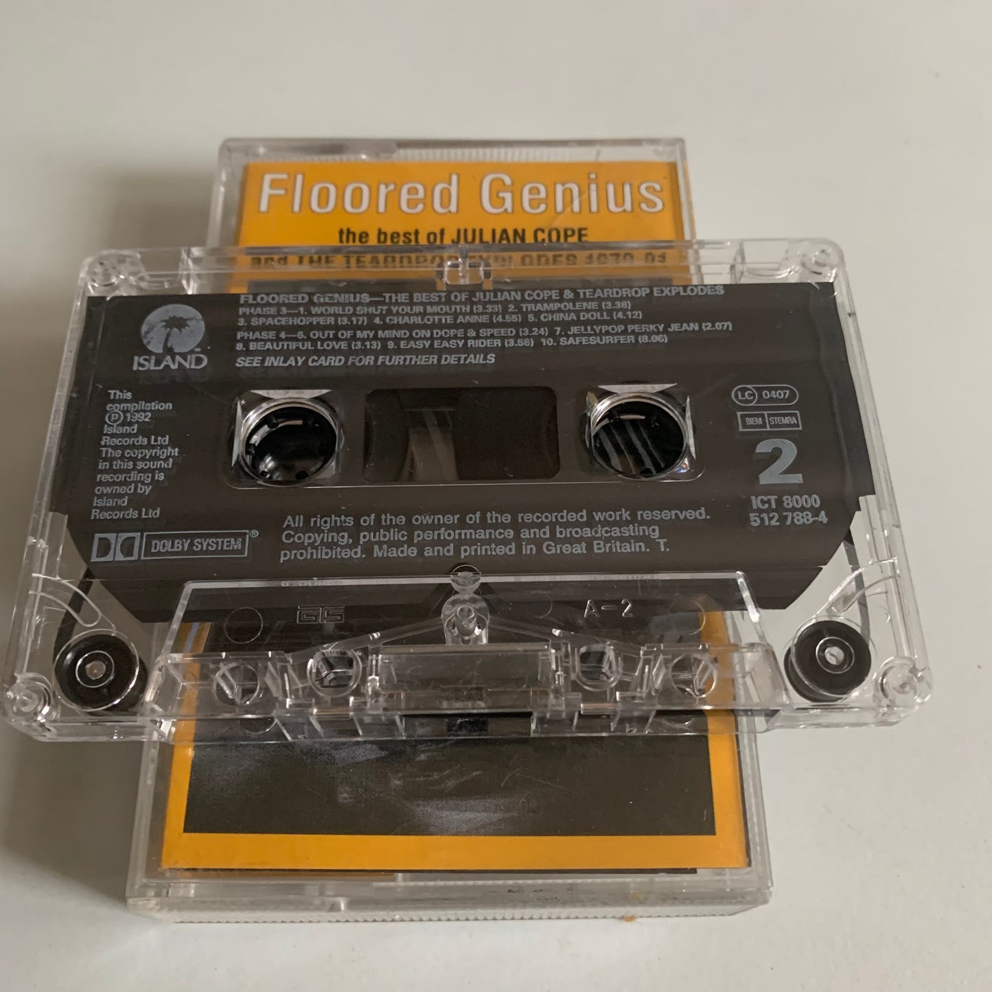 Julian Cope - Floored Genius - The Best Of Julian Cope And The Teardrop Explodes 1979-91 - 1992 Occasion