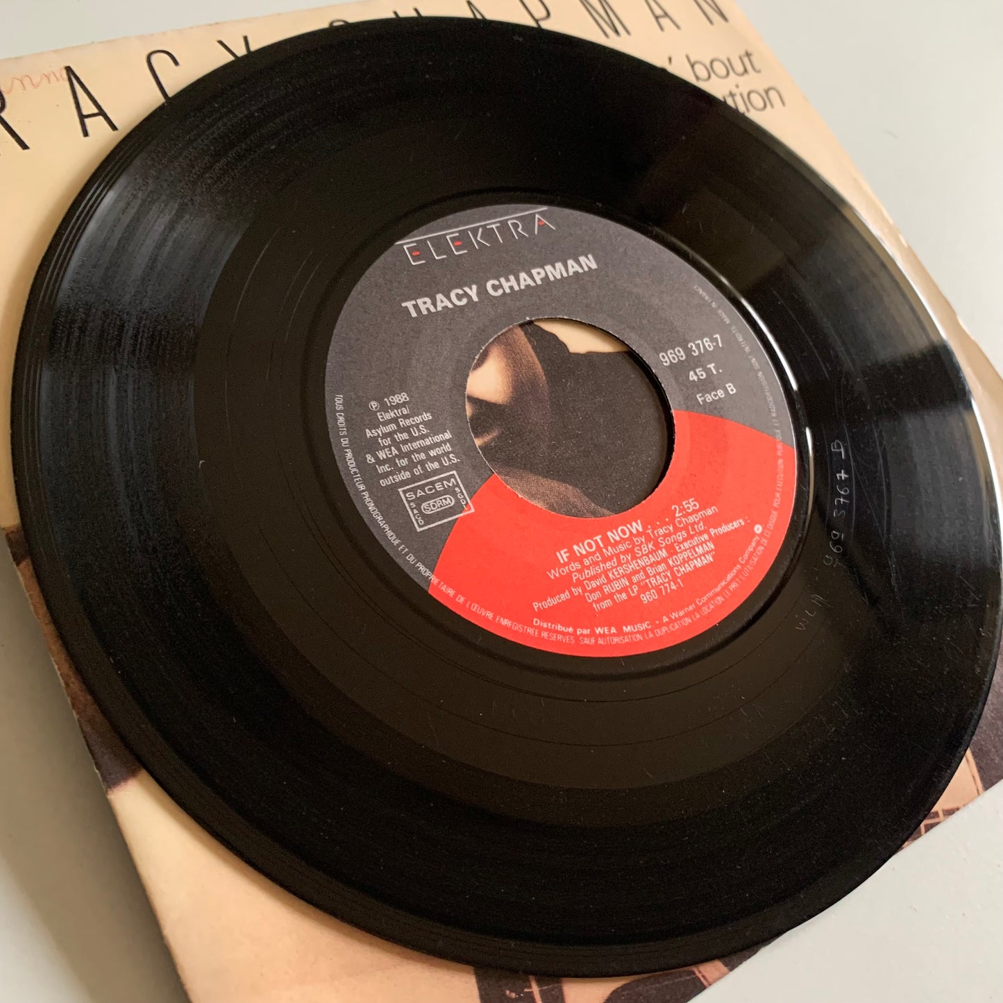 Tracy Chapman - Talkin' Bout A Revolution - Single 1988 Occasion