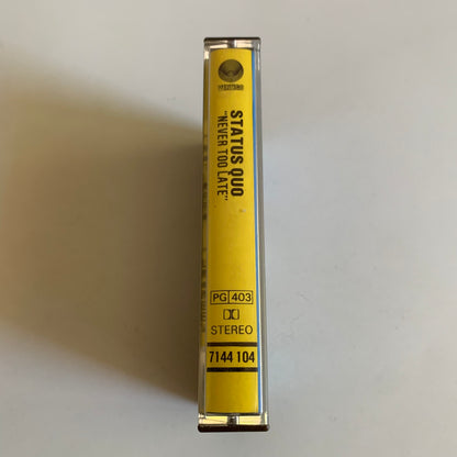 Status Quo - Never Too Late - 1981 Occasion