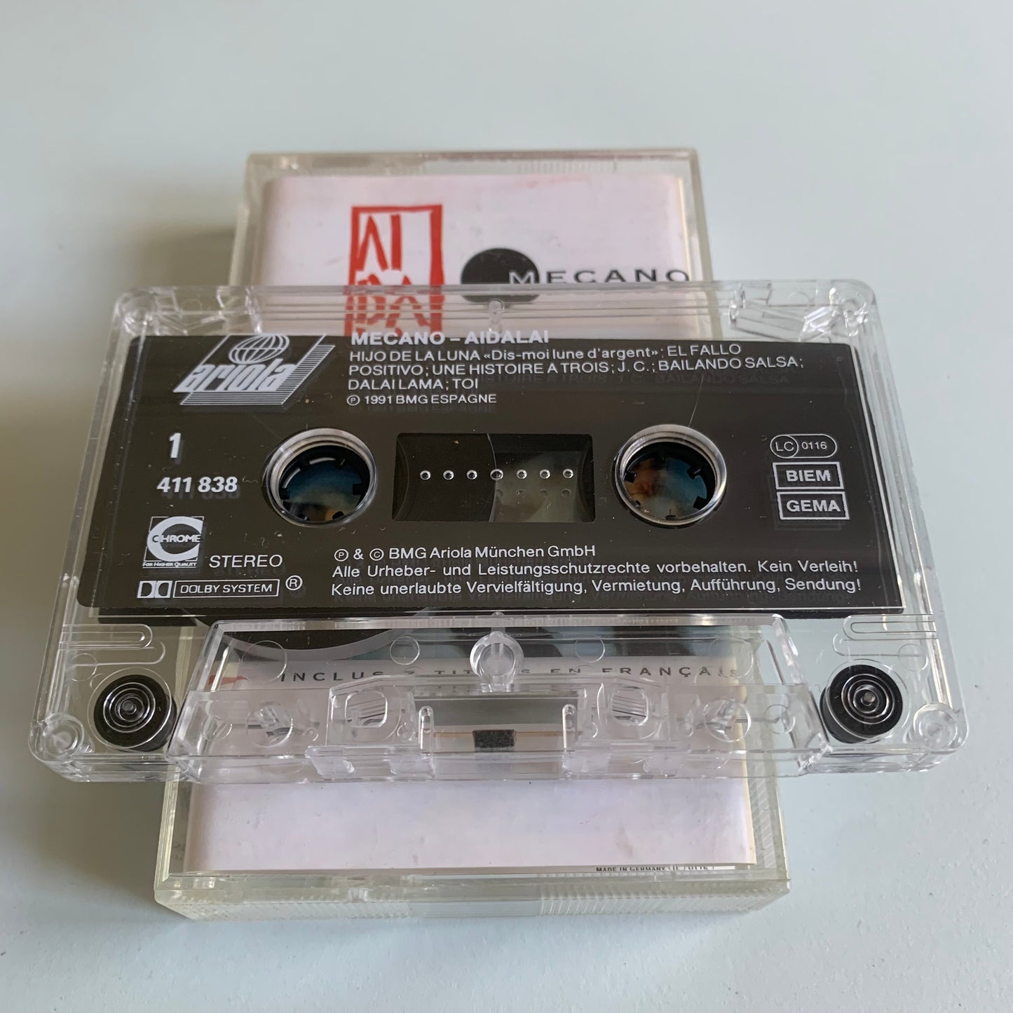 Mecano - Aidalai - 1991 Occasion