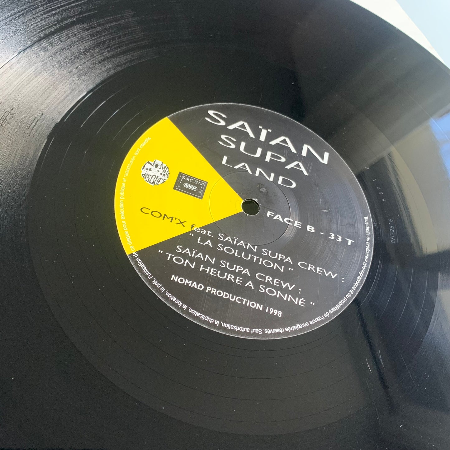 Saïan Supa Crew - Saïan Supa Land - Single 1998