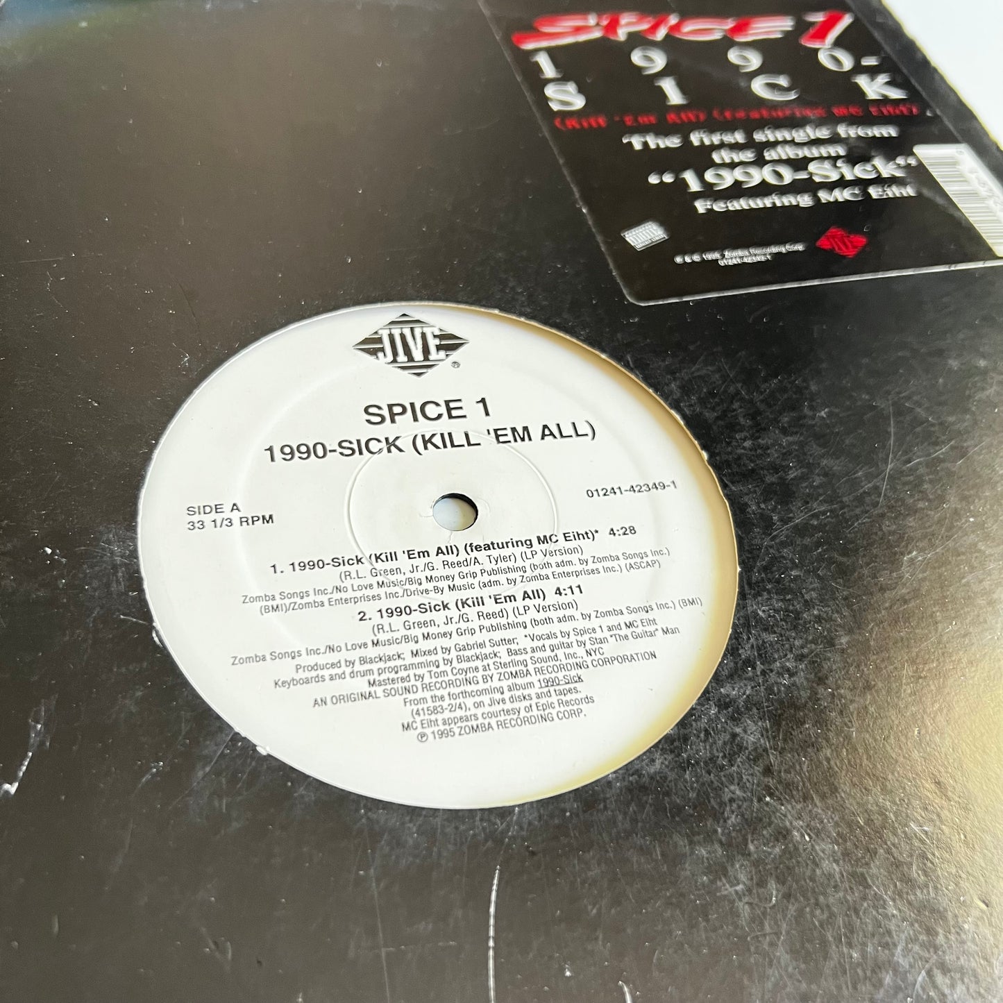 Spice 1 - 1990-Sick (Kill 'Em All) - Single 1995