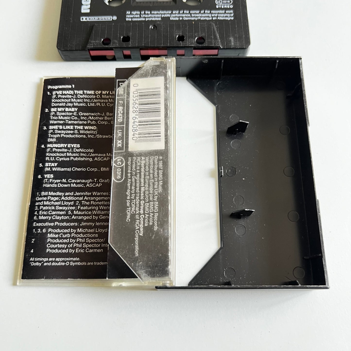 Dirty Dancing (Original Soundtrack From The Vestron Motion Picture) - 1987