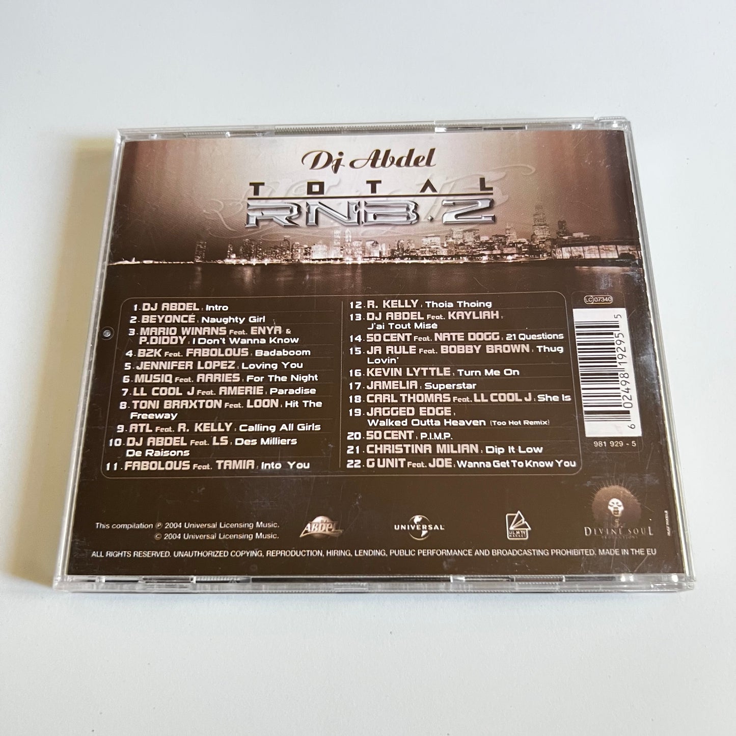 CD - DJ Abdel - Total RNB 2 - 2004