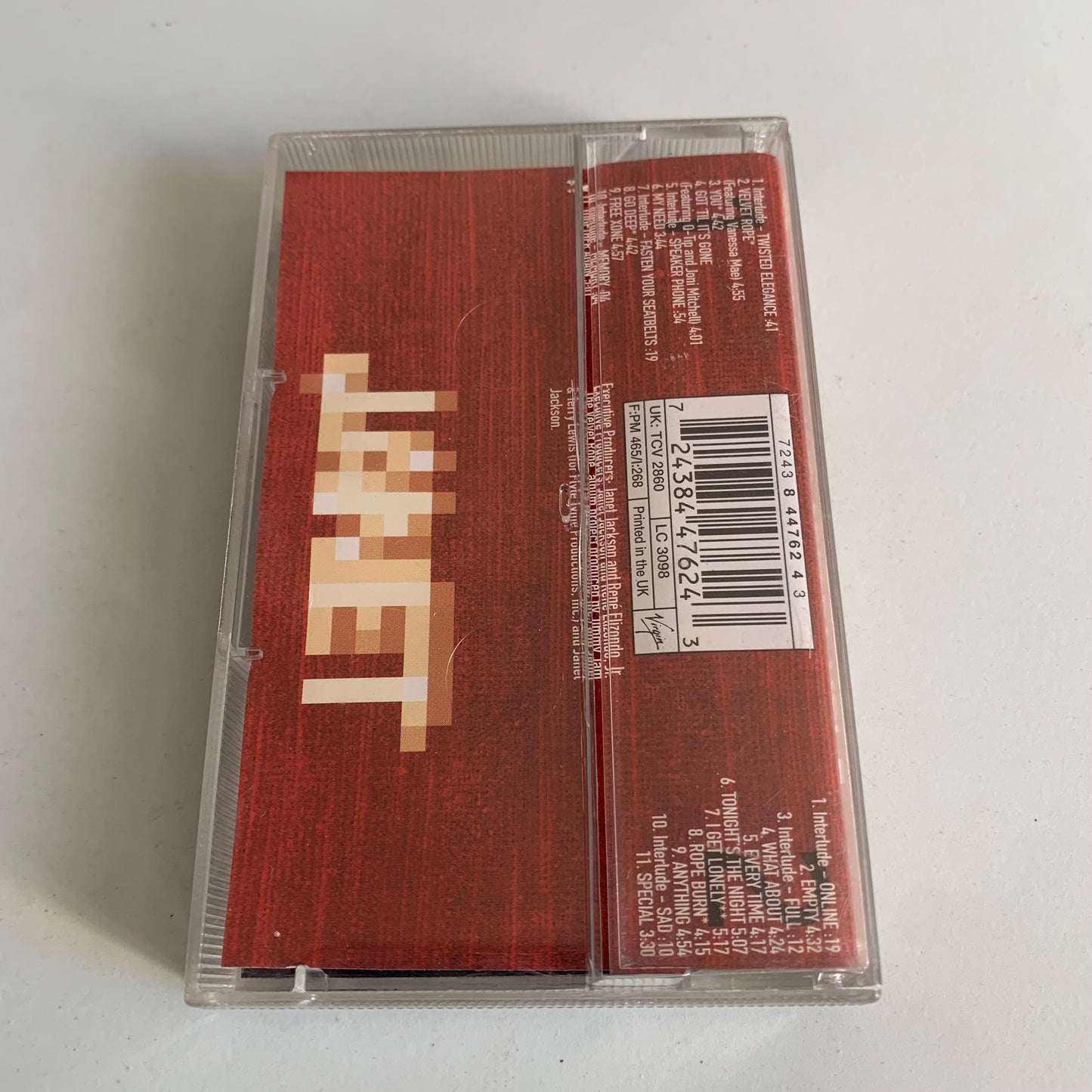 Janet Jackson - The Velvet Rope - 1997 Occasion