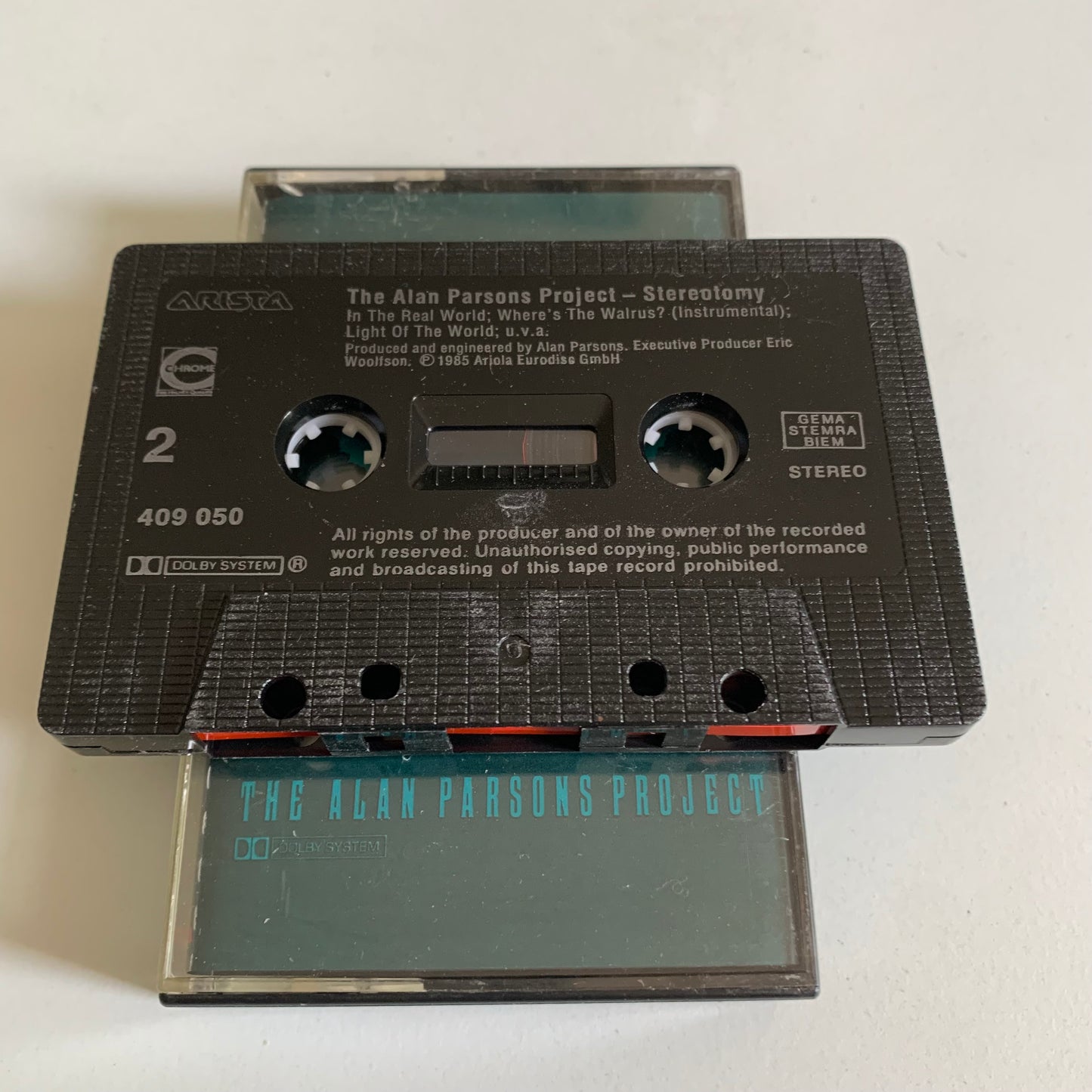 The Alan Parsons Project - Stereotomy - 1985 Occasion