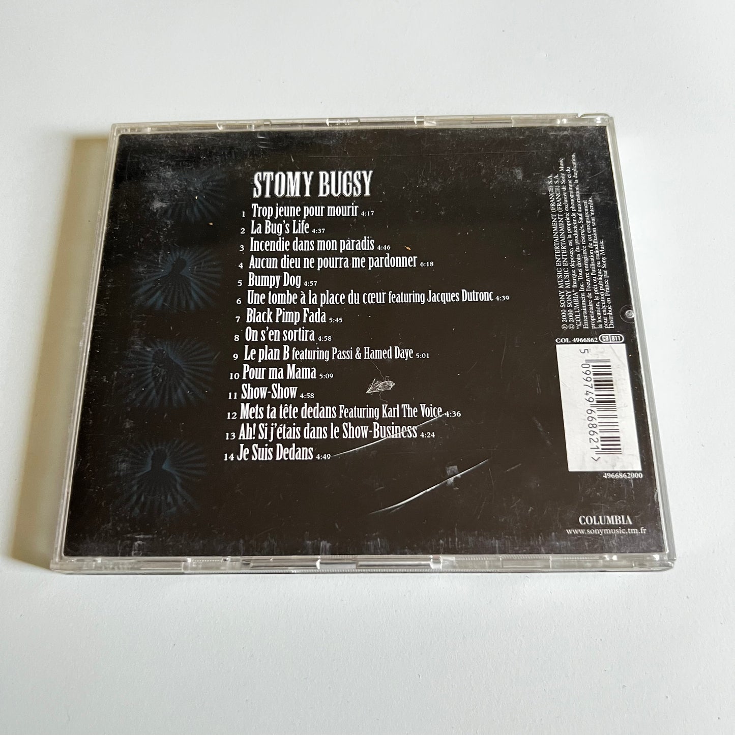 CD - Stomy Bugsy - Trop Jeune Pour Mourir - 2000