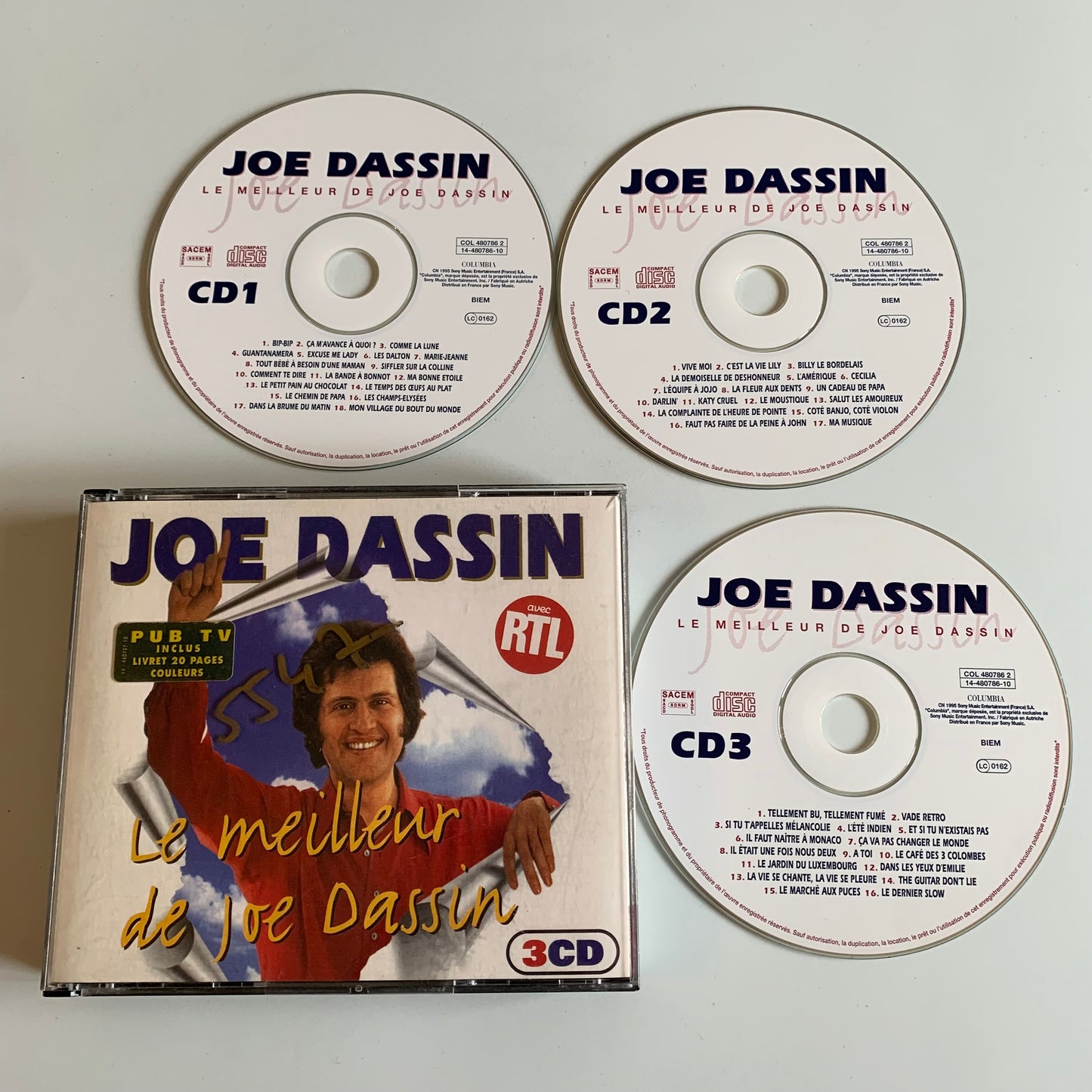 CD - Joe Dassin - Le Meilleur De Joe Dassin - 1995