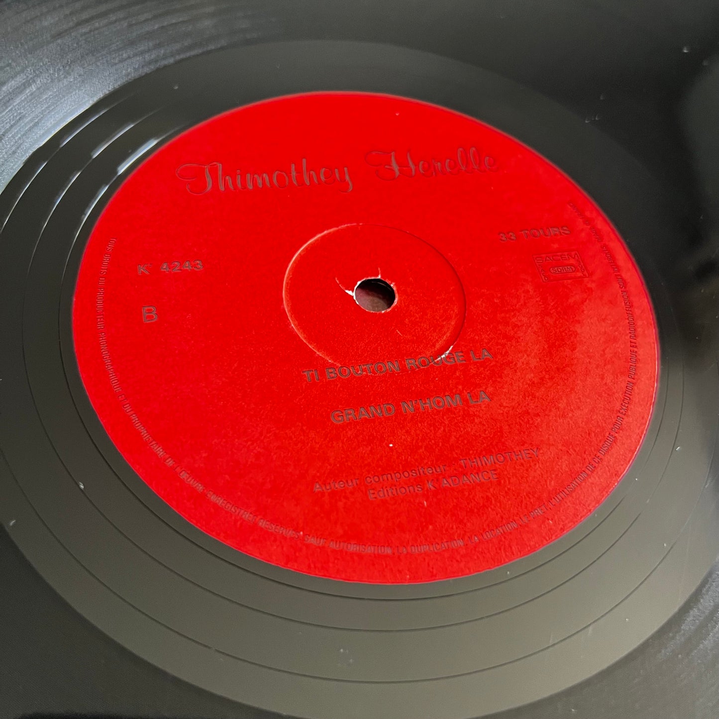 Thimothey Herelle - LP 1985