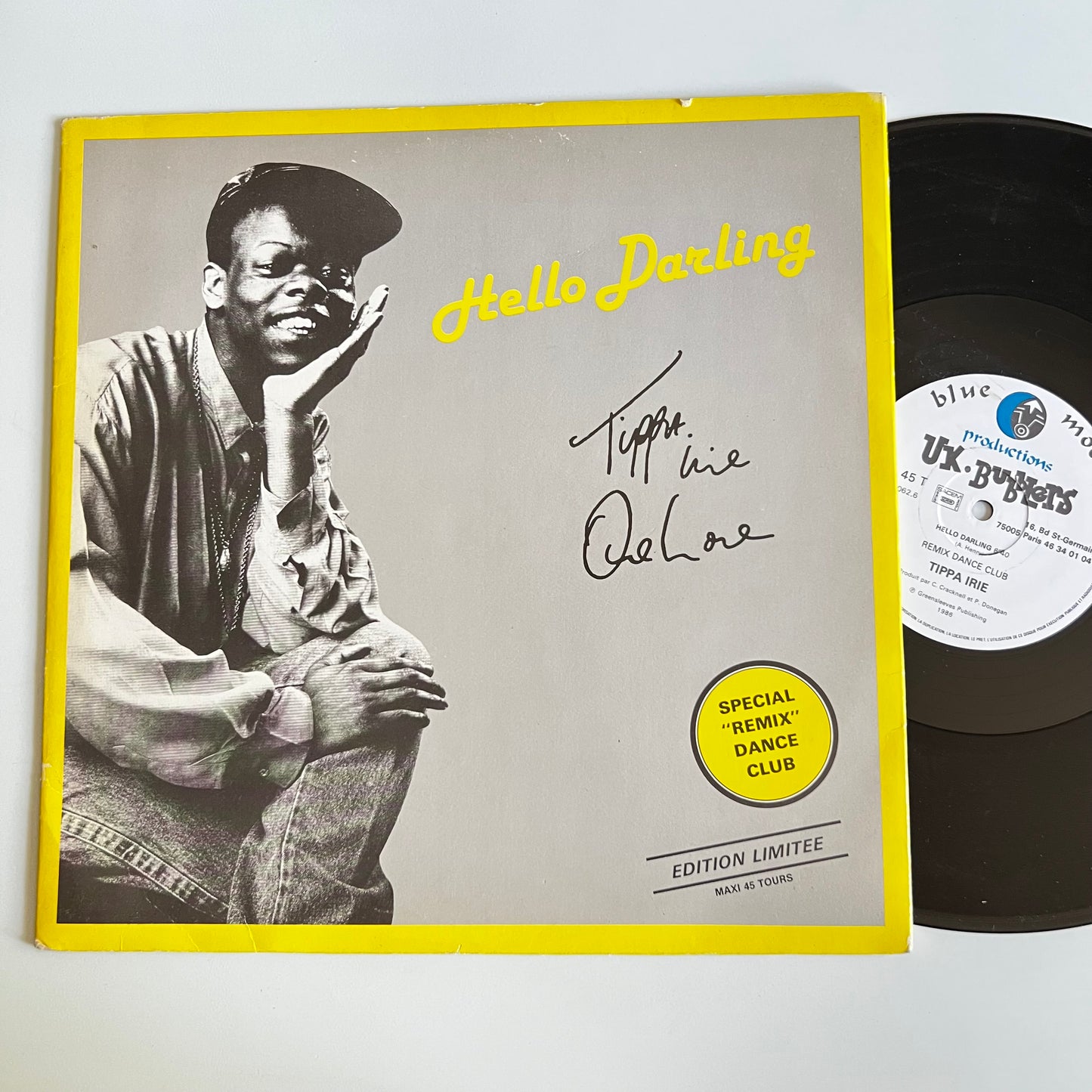 Tippa Irie - Hello Darling - Maxi Single 1986