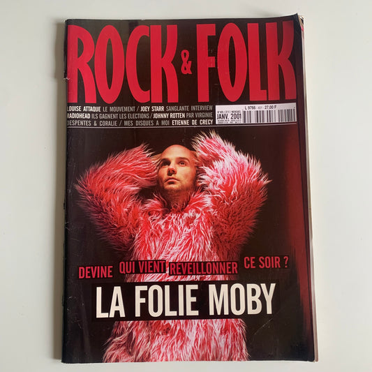 Magazine Rock & Folk - Nº401 Janvier 2001