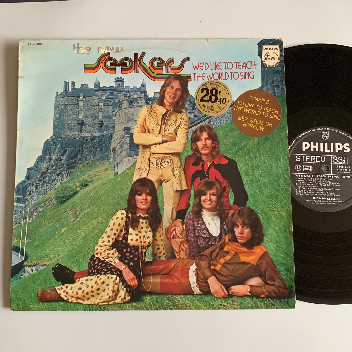 The New Seekers - We'd Like To Teach The World To Sing - LP 1972
