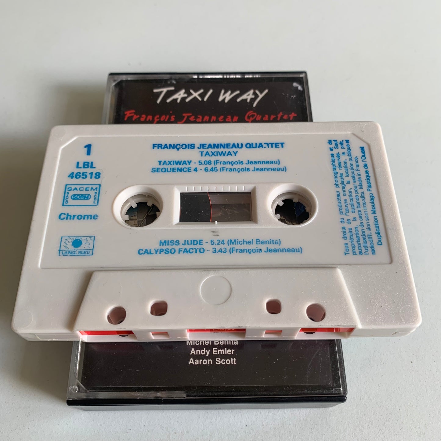 François Jeanneau Quartet - Taxi Way - Occasion