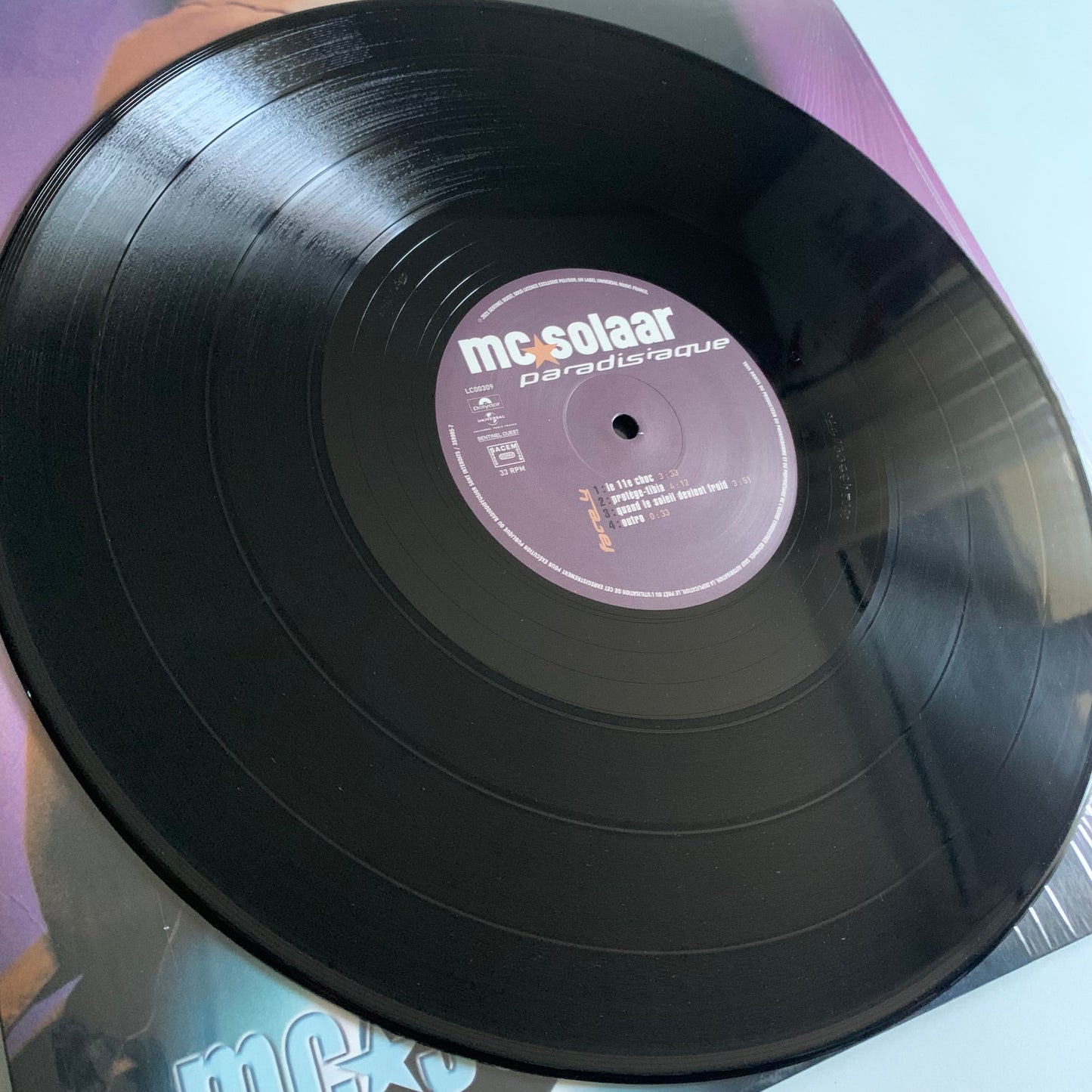 MC Solaar - Paradisiaque - Triple LP 2021