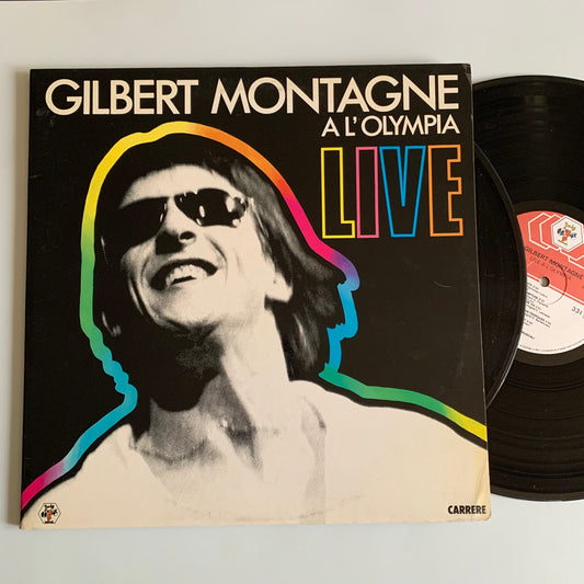Gilbert Montagné - Live À L'Olympia - Double LP 1985
