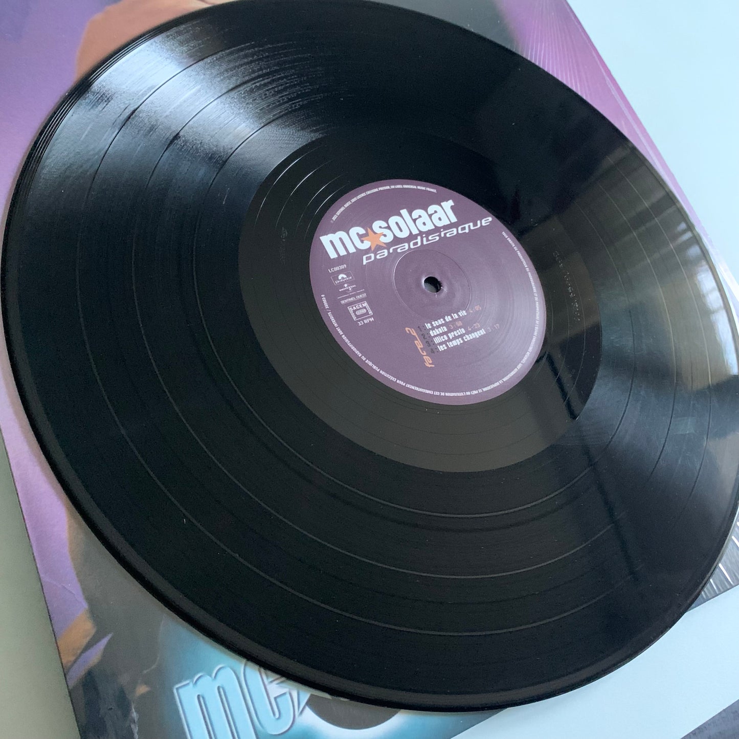 MC Solaar - Paradisiaque - Triple LP 2021